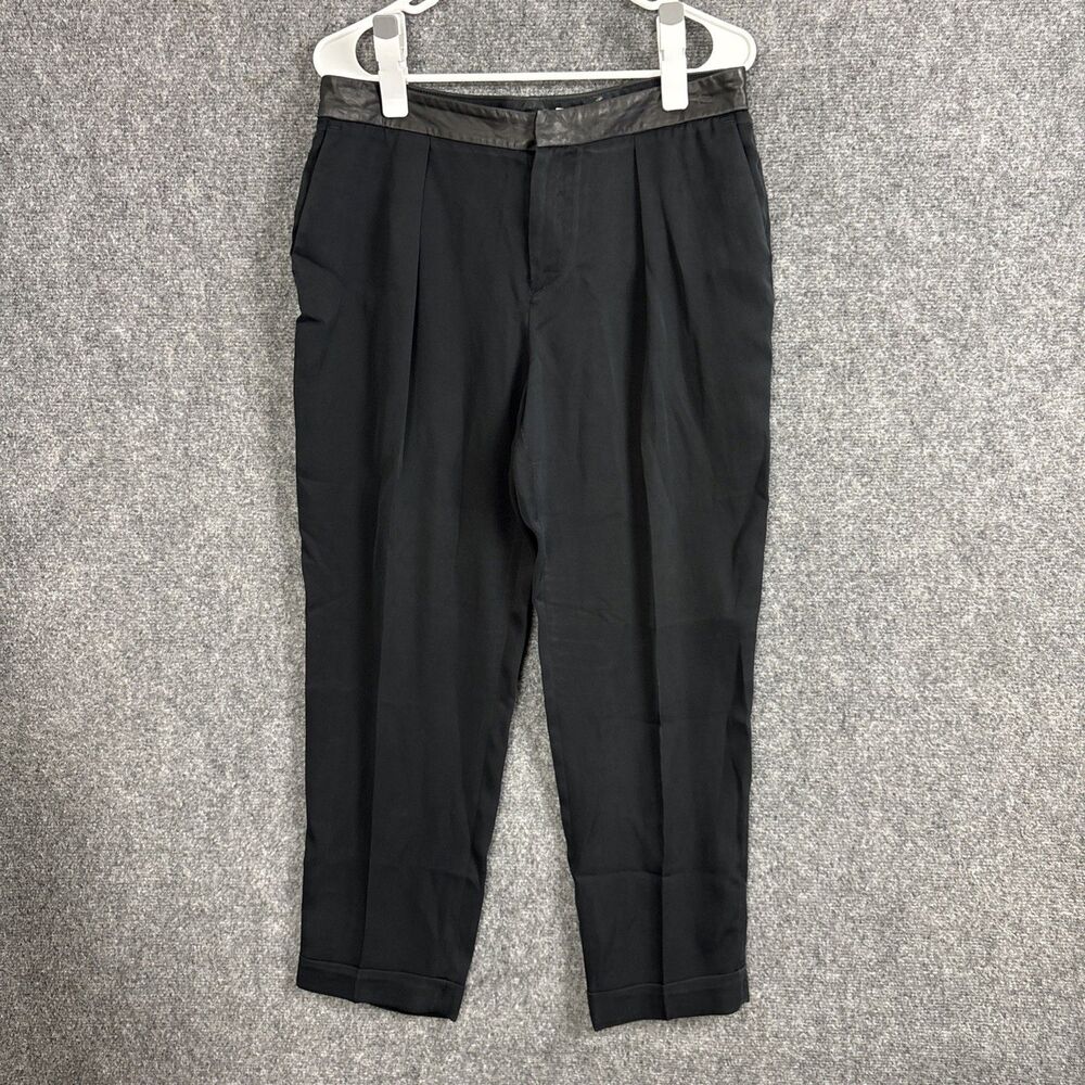 rag & bone Pants Womens Size 8 Black Dress Pant Party Business